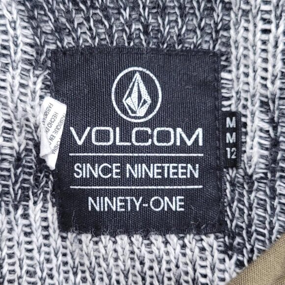 Volcom women’s size medium green lightweight button up Canvas Knit Shirt - Picture 2 of 5